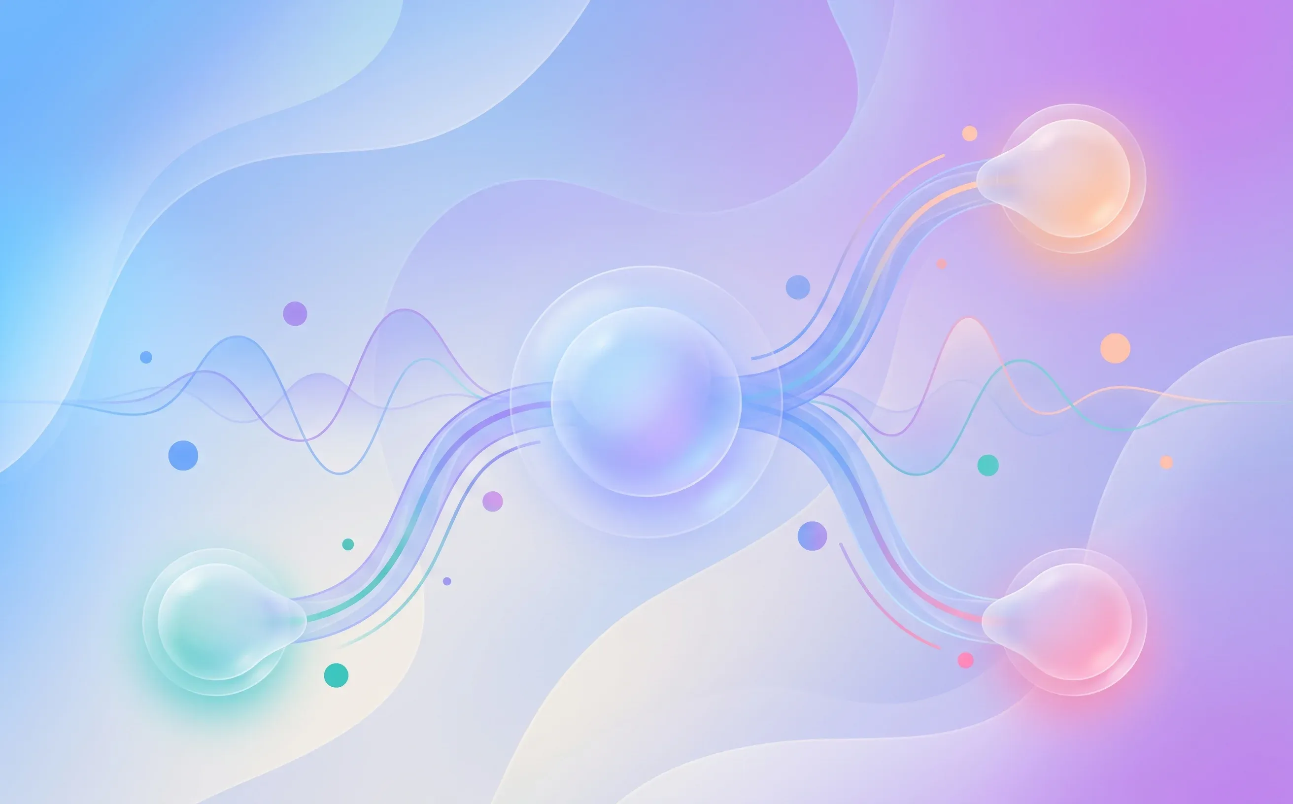 Abstract branching routes representing multilingual BPO candidate screening across client accounts