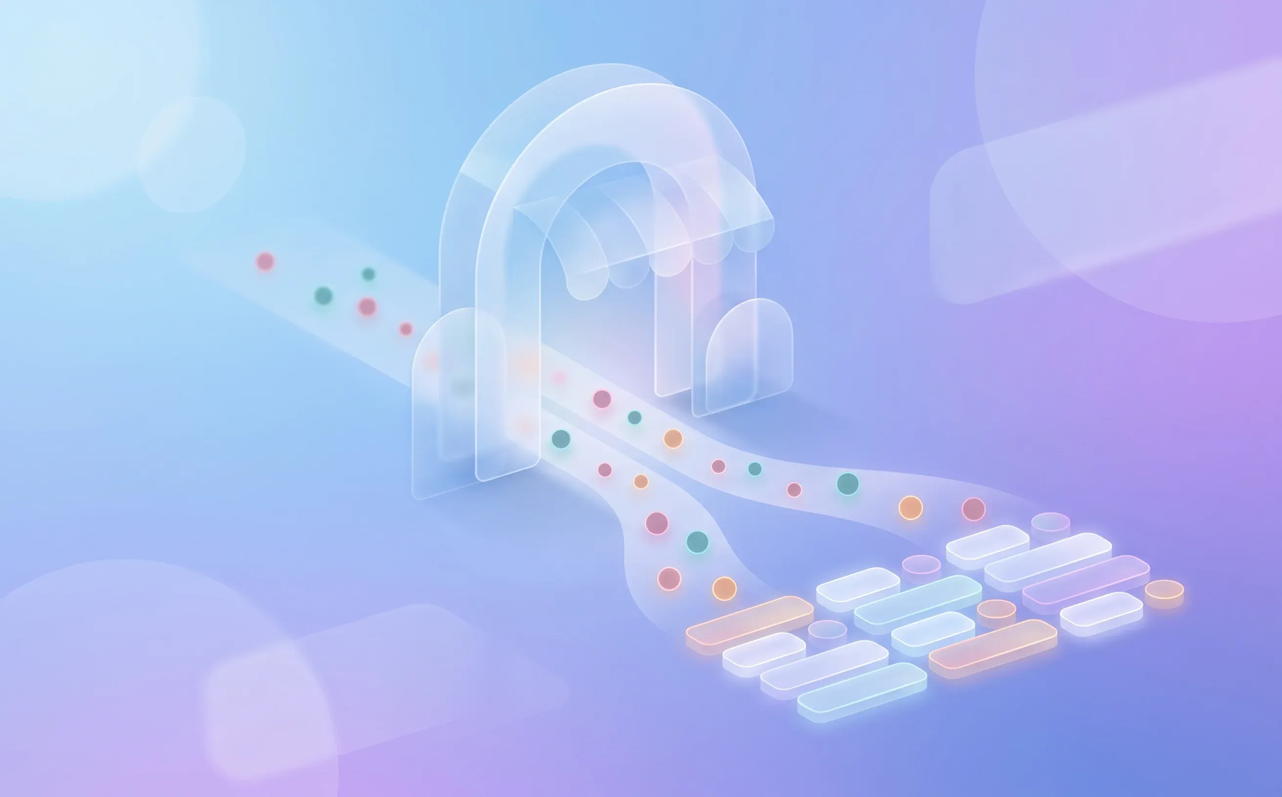 Abstract retail storefront and candidate screening flow